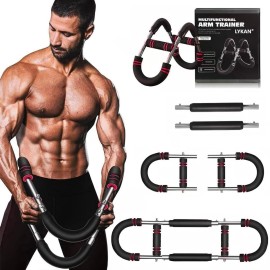 Saker Twister Arm Trainer, 40-100lb Adjustable Chest Workout Equipment, Arm Trainer, Twister Arm Trainer, Portable Power Twister Bar, Detachable Design Fitness Anywhere (Blue) Saker Twister Arm Trainer, 40-100lb Adjustable Chest Workout Equipment, Arm Trainer, Twister Arm Trainer, Portable Power Twister Bar, Detachable Design Fitness Anywhere (Blue)