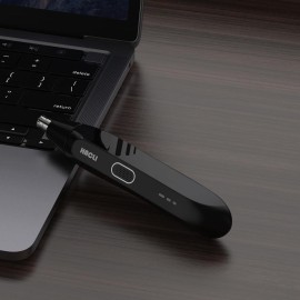 HACLI Nose Hair Trimmer for Men Women - Electric Nose Hair Clipper with Replaceable Stainless Steel Blade, Powerful 8000RPM Motor, Wet/Dry Use, Travel Lock, Portable Design USB Rechargeable HACLI Nose Hair Trimmer for Men Women - Electric Nose Hair Clipper with Replaceable Stainless Steel Blade, Powerful 8000RPM Motor, Wet/Dry Use, Travel Lock, Portable Design USB Rechargeable
