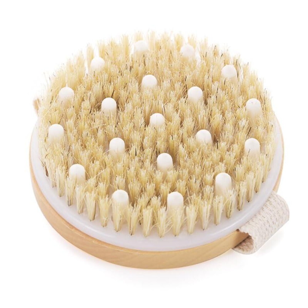 Bamboo Dry Body Brush Shower Brushing Removes Dry Skin with Massage Nodes Exfoliating Bath Brushes Body Scrubber Bamboo Dry Body Brush Shower Brushing Removes Dry Skin with Massage Nodes Exfoliating Bath Brushes Body Scrubber