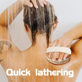 Bamboo Dry Body Brush Shower Brushing Removes Dry Skin with Massage Nodes Exfoliating Bath Brushes Body Scrubber Bamboo Dry Body Brush Shower Brushing Removes Dry Skin with Massage Nodes Exfoliating Bath Brushes Body Scrubber