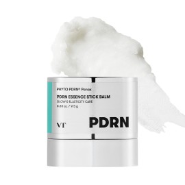 VT COSMETICS PDRN Essence Stick Balm, PDRN Collagen Multi Wrinkle Stick, All-in-One Eye & Neck Treatment, Glow Make Up Base & Face Treatment Balm