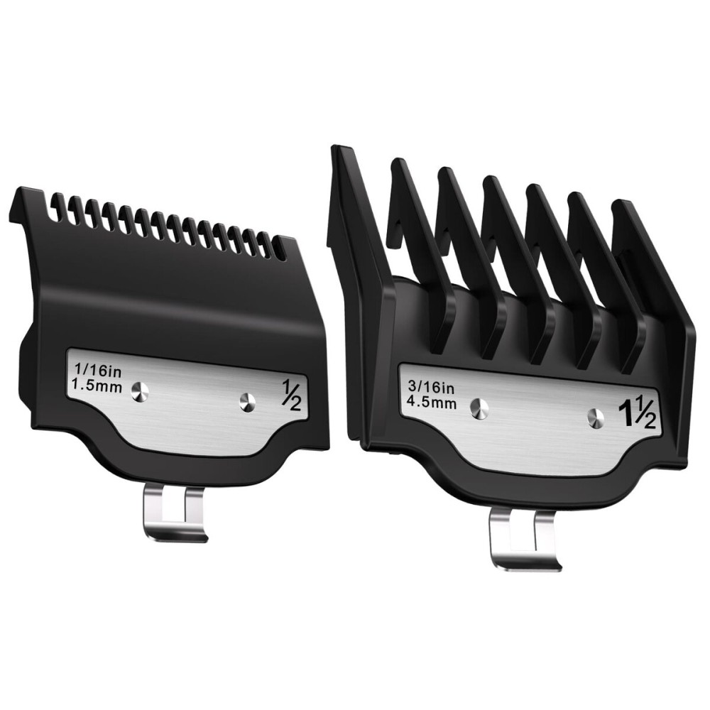 Professional for Wahl Clipper Guards Set, 2 Pcs Coded Cutting Guides 3170-400- 1/16 to 1 fits for All Wahl Clippers Professional for Wahl Clipper Guards Set, 2 Pcs Coded Cutting Guides 3170-400- 1/16 to 1 fits for All Wahl Clippers