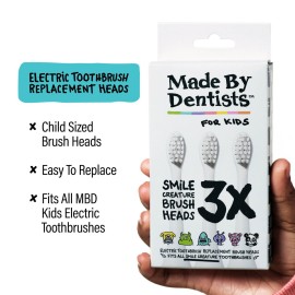 Made by Dentists Kids Electric Toothbrush - Rechargeable Vibrating Toothbrush with Timer, Includes 6 Replacement Heads, Gently Cleans Little Teeth, for Girls and Boys, Kids & Toddlers Age 2+, Shark Made by Dentists Kids Electric Toothbrush - Rechargeable Vibrating Toothbrush with Timer, Includes 6 Replacement Heads, Gently Cleans Little Teeth, for Girls and Boys, Kids & Toddlers Age 2+, Shark