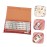 BCOATH Mini Mahjong Set Travel Portable Chinese Tiles Game Dice Mahjong Tile Game for Home Travel