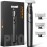 Trimcoo [2025 Upgraded Beard & Body Hair Trimmer for Men [All-in-One] USB-C Fast Charging, Groin & Ball Hair Painless Electric Shaver, Travel Razors, Waterproof Wet/Dry Groomer, Black(Lite)