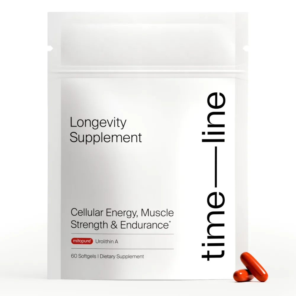 Timeline Mitopure Urolithin A Supplement - Clinically Proven Support for Healthy Aging and Cellular Renewal - Mitoceutical for Muscle Strength and Longevity - 60 Count Softgels Timeline Mitopure Urolithin A Supplement - Clinically Proven Support for Healthy Aging and Cellular Renewal - Mitoceutical for Muscle Strength and Longevity - 60 Count Softgels