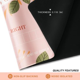 TANSOREX Mahjong Mat with Rules for Table,Travel Mahjong Set,Non-Slip and Silent,Comes with 2 Dice and 1 Coral Velvet Mahjong Mat Storage Bag,Mahjong Cards 2025(Pinky) TANSOREX Mahjong Mat with Rules for Table,Travel Mahjong Set,Non-Slip and Silent,Comes with 2 Dice and 1 Coral Velvet Mahjong Mat Storage Bag,Mahjong Cards 2025(Pinky)