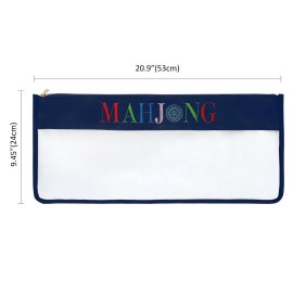 GUSTARIA Empty Mahjong Bag, Mahjong Case for American Mahjong Set (Case Only, Green) GUSTARIA Empty Mahjong Bag, Mahjong Case for American Mahjong Set (Case Only, Green)