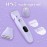 Zivelier 3-in-1 Electric Razor IPX7 Waterproof Bikini Trimmer Wet & Dry Use Painless Personal Trimmer Groomer for Ladies Face Body Legs Bikini Public Hairs Electric Lady Shaver with Replaceable Heads