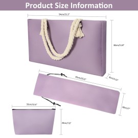 Empty Mahjong Bag(Purple) for American Mahjong Set, Mahjong Carrying Bag with Tiles Bag and Racks Drawstring Bag Empty Mahjong Bag(Purple) for American Mahjong Set, Mahjong Carrying Bag with Tiles Bag and Racks Drawstring Bag