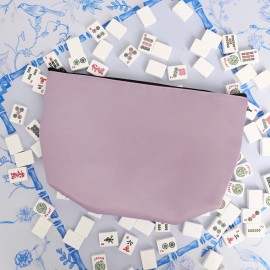 Empty Mahjong Bag(Purple) for American Mahjong Set, Mahjong Carrying Bag with Tiles Bag and Racks Drawstring Bag Empty Mahjong Bag(Purple) for American Mahjong Set, Mahjong Carrying Bag with Tiles Bag and Racks Drawstring Bag