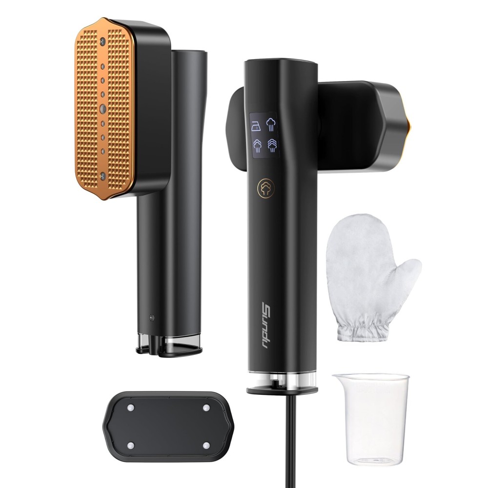 Steamer for Clothes,Sundu Portable Travel SteamerIron 2 In 1,15s Fast Heat-up,100ml Water Tank, Gloves,20 Minutes of Continuous Ironing for Travel and HomeGrey) Steamer for Clothes,Sundu Portable Travel SteamerIron 2 In 1,15s Fast Heat-up,100ml Water Tank, Gloves,20 Minutes of Continuous Ironing for Travel and HomeGrey)