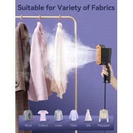 Steamer for Clothes,Sundu Portable Travel SteamerIron 2 In 1,15s Fast Heat-up,100ml Water Tank, Gloves,20 Minutes of Continuous Ironing for Travel and HomeGrey) Steamer for Clothes,Sundu Portable Travel SteamerIron 2 In 1,15s Fast Heat-up,100ml Water Tank, Gloves,20 Minutes of Continuous Ironing for Travel and HomeGrey)