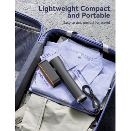 Steamer for Clothes,Sundu Portable Travel SteamerIron 2 In 1,15s Fast Heat-up,100ml Water Tank, Gloves,20 Minutes of Continuous Ironing for Travel and HomeGrey) Steamer for Clothes,Sundu Portable Travel SteamerIron 2 In 1,15s Fast Heat-up,100ml Water Tank, Gloves,20 Minutes of Continuous Ironing for Travel and HomeGrey)