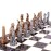 Egyptian Chess Set for Adults and Kids - 15 Resin Chess Pieces with Egyptian Figures & Marble Pattern Board - Luxury Chess Game with Extra Queens - Collectible Chess Set Gift for Beginners & Pros
