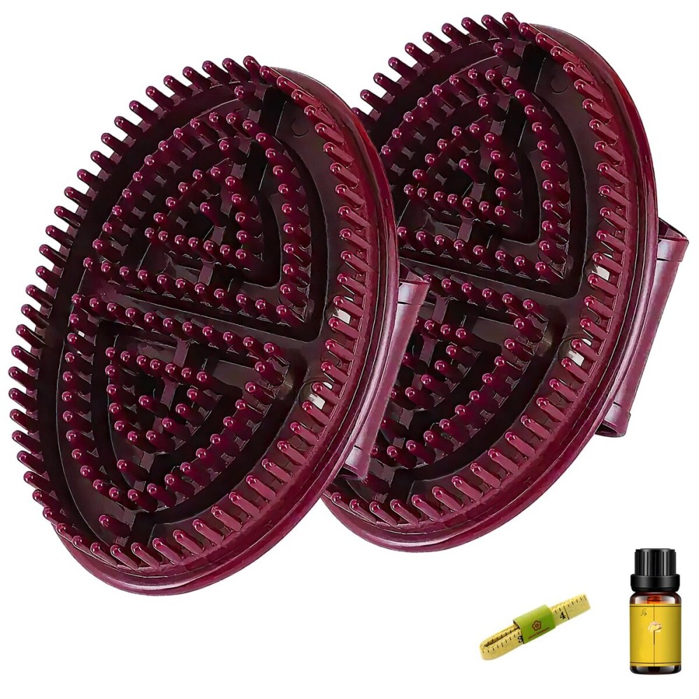 2pcs Meridian Brush Massage Brush,Beauty Salon Professional Custom MeridianBrush, Full Body Relaxation Meridian Massage Brush 2pcs Meridian Brush Massage Brush,Beauty Salon Professional Custom MeridianBrush, Full Body Relaxation Meridian Massage Brush