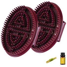 2pcs Meridian Brush Massage Brush,Beauty Salon Professional Custom MeridianBrush, Full Body Relaxation Meridian Massage Brush 2pcs Meridian Brush Massage Brush,Beauty Salon Professional Custom MeridianBrush, Full Body Relaxation Meridian Massage Brush