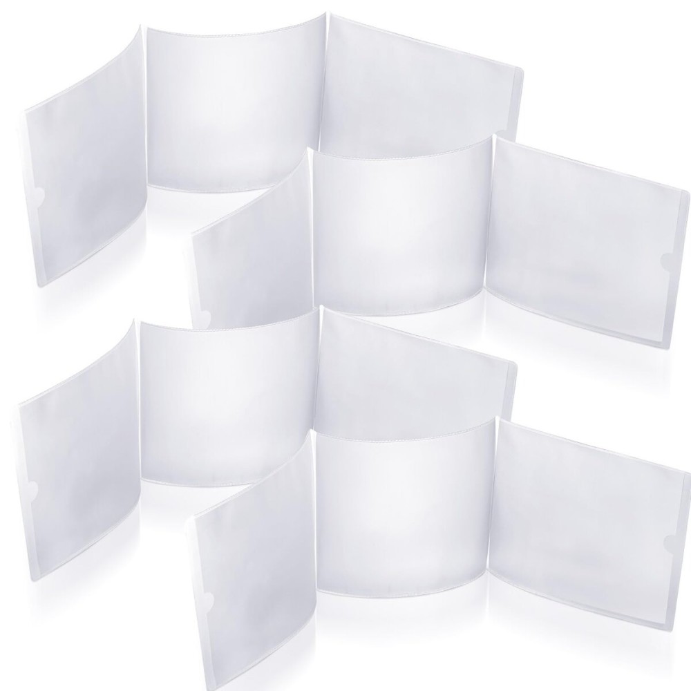 RattanView 4 Pcs 2025 Mahjong Card Protector Cover Holder Accessories Plastic Clear Large Scorecard Cover Mahjong Sleeve Case Gifts Fit Large Print Size 6 1/8 x4 3/4 (Frosted) RattanView 4 Pcs 2025 Mahjong Card Protector Cover Holder Accessories Plastic Clear Large Scorecard Cover Mahjong Sleeve Case Gifts Fit Large Print Size 6 1/8 x4 3/4 (Frosted)