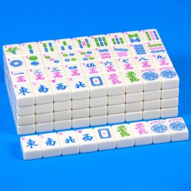 YINIUREN American Mahjong Set 1.2-inch 166 Mahjong Tiles Set American Mahjong Tiles Set It is Made from Melamine YINIUREN American Mahjong Set 1.2-inch 166 Mahjong Tiles Set American Mahjong Tiles Set It is Made from Melamine