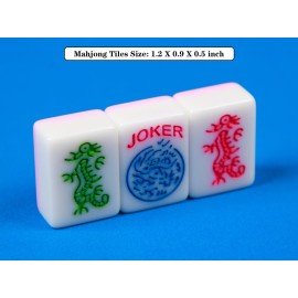 YINIUREN Pink American Mahjong Set 166 Mahjong Tile Set 1.2-inch American Mahjong Tile Set