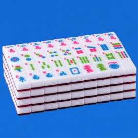 YINIUREN Acrylic American Mahjong Set 166 Mahjong Tile Set 1.2-inch American Mahjong Tile Set