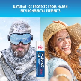 Natural Ice Cherry - SPF 15 lip balm, Cherry Flavor, 0.15 Ounce (Pack of 12) Natural Ice Cherry - SPF 15 lip balm, Cherry Flavor, 0.15 Ounce (Pack of 12)