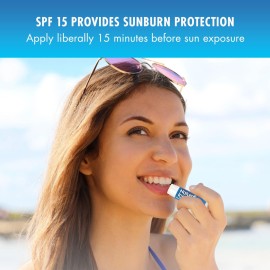 Natural Ice Cherry - SPF 15 lip balm, Cherry Flavor, 0.15 Ounce (Pack of 12) Natural Ice Cherry - SPF 15 lip balm, Cherry Flavor, 0.15 Ounce (Pack of 12)