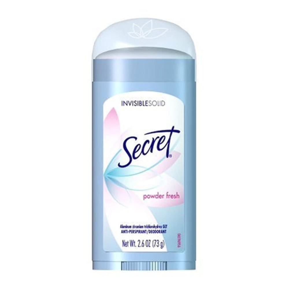 Secret Original Anti-Perspirant/Deodorant, Invisible Solid, Powder Fresh, 2.6-Ounces