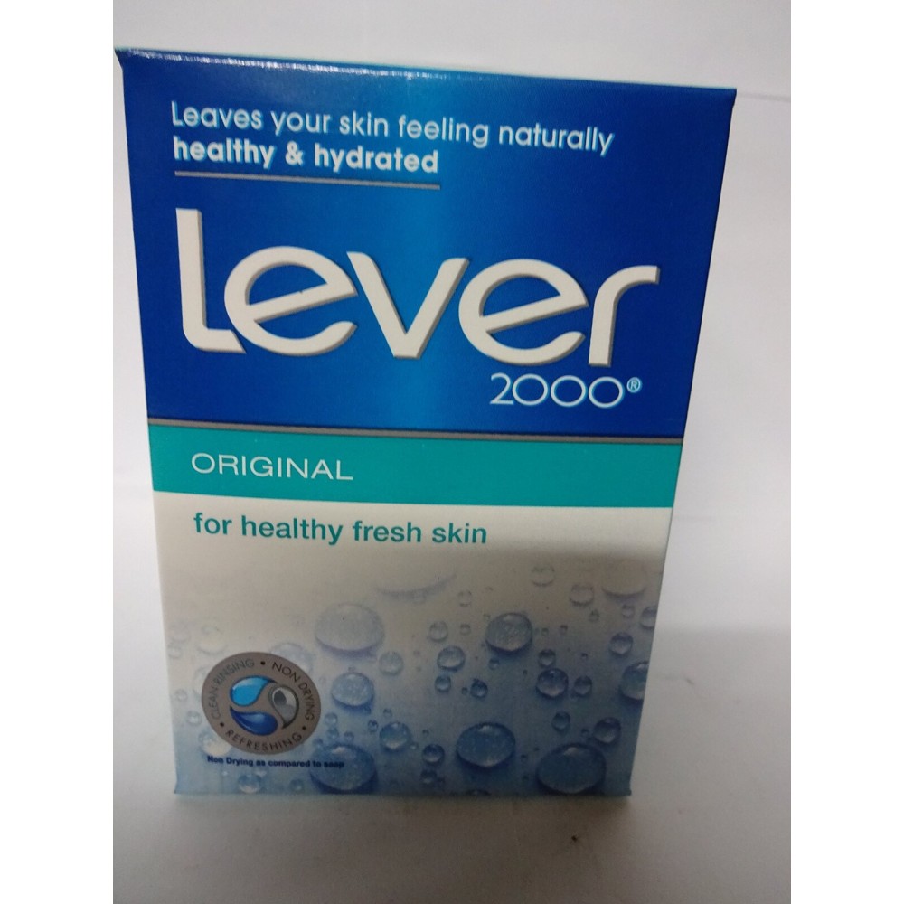 Lever 2000 Bar Soap, Original, 3.75 oz, 2 Bar