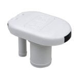 Perko 1319DPGWHT Polymer Vented Straight Neck Gas Fill for 1.5 Hose - White