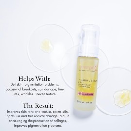 emerginC 20% Vitamin C Facial Serum - Extra Strength Micro-Encapsulated Spheres to Help Address Visible Signs of Aging (1 Ounce, 30 ml) emerginC 20% Vitamin C Facial Serum - Extra Strength Micro-Encapsulated Spheres to Help Address Visible Signs of Aging (1 Ounce, 30 ml)