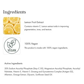 emerginC 20% Vitamin C Facial Serum - Extra Strength Micro-Encapsulated Spheres to Help Address Visible Signs of Aging (1 Ounce, 30 ml) emerginC 20% Vitamin C Facial Serum - Extra Strength Micro-Encapsulated Spheres to Help Address Visible Signs of Aging (1 Ounce, 30 ml)