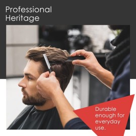 GOODY Ace Pocket Hair Comb - 5 Inch, Black - Pack of 6 - Great for All Hair Types - Fine Comb Teeth for Thin to Medium Hair - Durable for Every Day and Professional Use