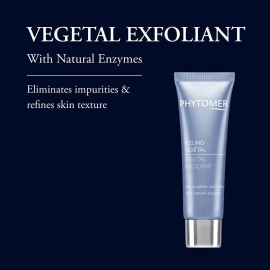 PHYTOMER Vegetal Exfoliant with Natural Enzyme Gentle Face Exfoliator | Cleanses, Eliminates Impurities, Refines Skin\'s Texture | Safe, Natural Ingredients | Sustainable & Eco-Friendly | 50ml PHYTOMER Vegetal Exfoliant with Natural Enzyme Gentle Face Exfoliator | Cleanses, Eliminates Impurities, Refines Skin\'s Texture | Safe, Natural Ingredients | Sustainable & Eco-Friendly | 50ml