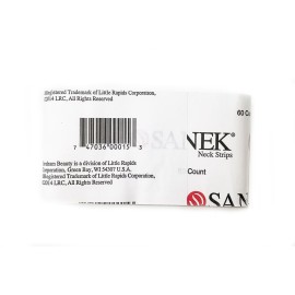 Sanek Neck Strips One Pack Of 60 Strips Sanek Neck Strips One Pack Of 60 Strips