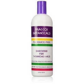 Magick Botanicals Shampoo for Thinning Hair, Fragrance Free, 16 Ounce