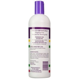 Magick Botanicals Shampoo for Thinning Hair, Fragrance Free, 16 Ounce