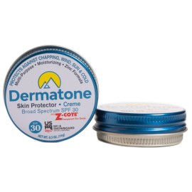 Dermatone Skin Protector w/Zinc | Skin Balm for Face & Lips | Barrier Cream for Sun, Wind & Cold | SPF 30 Zinc Sunscreen | Moisturize, Heal & Repair Dry Skin, 0.5 oz Dermatone Skin Protector w/Zinc | Skin Balm for Face & Lips | Barrier Cream for Sun, Wind & Cold | SPF 30 Zinc Sunscreen | Moisturize, Heal & Repair Dry Skin, 0.5 oz