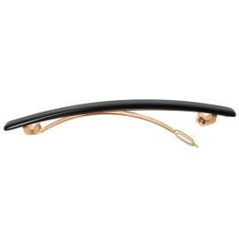 France Luxe Long and Skinny Barrette - Black France Luxe Long and Skinny Barrette - Black