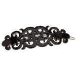 France Luxe Elysee on Tige Boule Barrette - Black