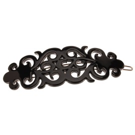 France Luxe Elysee on Tige Boule Barrette - Black