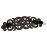 France Luxe Elysee on Tige Boule Barrette - Black