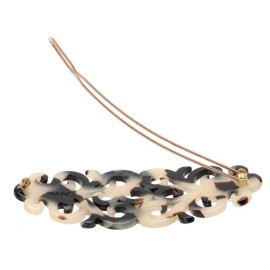 France Luxe Elysee on Tige Boule Barrette - Ivory Tokyo France Luxe Elysee on Tige Boule Barrette - Ivory Tokyo