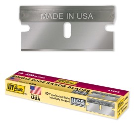 IVY Classic 11182 Single-Edge Razor Blades, USA, 100 Pack IVY Classic 11182 Single-Edge Razor Blades, USA, 100 Pack