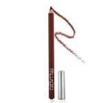 Palladio Lip Liner Pencil, Wooden, Firm yet Smooth, Contour and Line with Ease, Perfectly Outlined Lips, Comfortable, Hydrating, Moisturizing, Rich Pigmented Color, Long Lasting, Caf