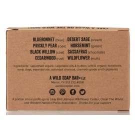 A Wild Soap Bar Wild Soap Sampler Gift Set, 8 Small All Natural Bar Soaps with Organic Ingredients, for Guests or Travel, Handmade