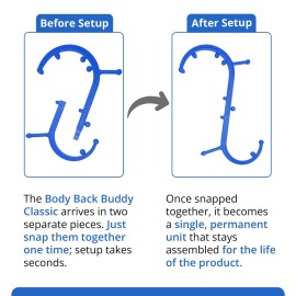 Body Back Buddy Classic USA Made Handheld Full Body Massage Cane Pressure & Trigger Point Massage Tool for Deep Tissue Pain Relief - Dual Massage Hooks for Back, Shoulder, Neck. Manual Back Massager Body Back Buddy Classic USA Made Handheld Full Body Massage Cane Pressure & Trigger Point Massage Tool for Deep Tissue Pain Relief - Dual Massage Hooks for Back, Shoulder, Neck. Manual Back Massager