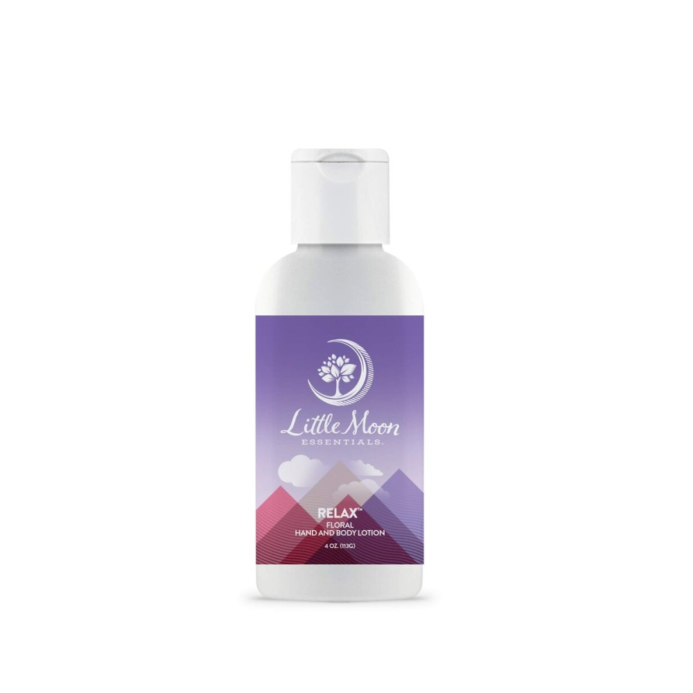 Little Moon Essentials Floral Hand & Body Lotion, Relax, 4 oz.