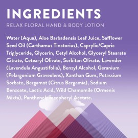 Little Moon Essentials Floral Hand & Body Lotion, Relax, 4 oz.