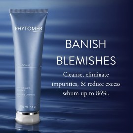 Phytomer Oligopur Purifying Cleansing Gel | Skin Balancing, Oil Absorbing Face Cleanser | Energizing Face Wash Prevents Dull Skin Tone | Safe, Natural Ingredients | Sustainable & Eco-Friendly | 150ml Phytomer Oligopur Purifying Cleansing Gel | Skin Balancing, Oil Absorbing Face Cleanser | Energizing Face Wash Prevents Dull Skin Tone | Safe, Natural Ingredients | Sustainable & Eco-Friendly | 150ml